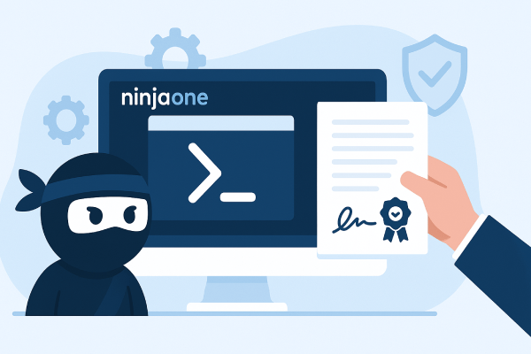 Using signed scripts in NinjaOne