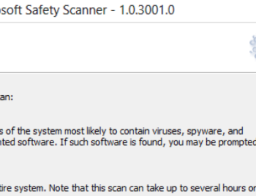 is microsoft safety scanner legit